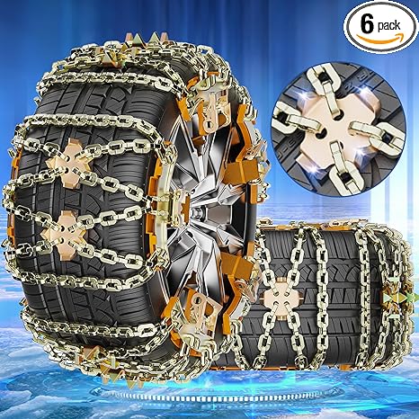 Snow Chains 6 Pack